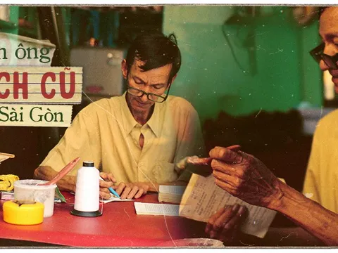 Người đàn ông sửa sách cũ cuối cùng ở Sài Gòn