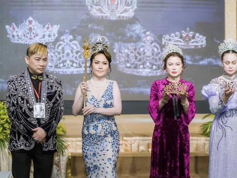 Công bố Vương miện - Quyền trượng trị giá 8 tỉ đồng của Hoa hậu Nhân tài Đất Việt 2023